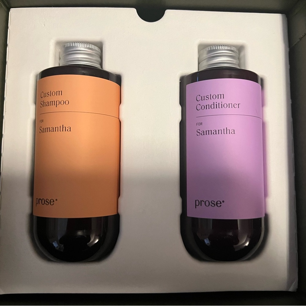 BNIB Prose Custom Shampoo and Conditioner Set
